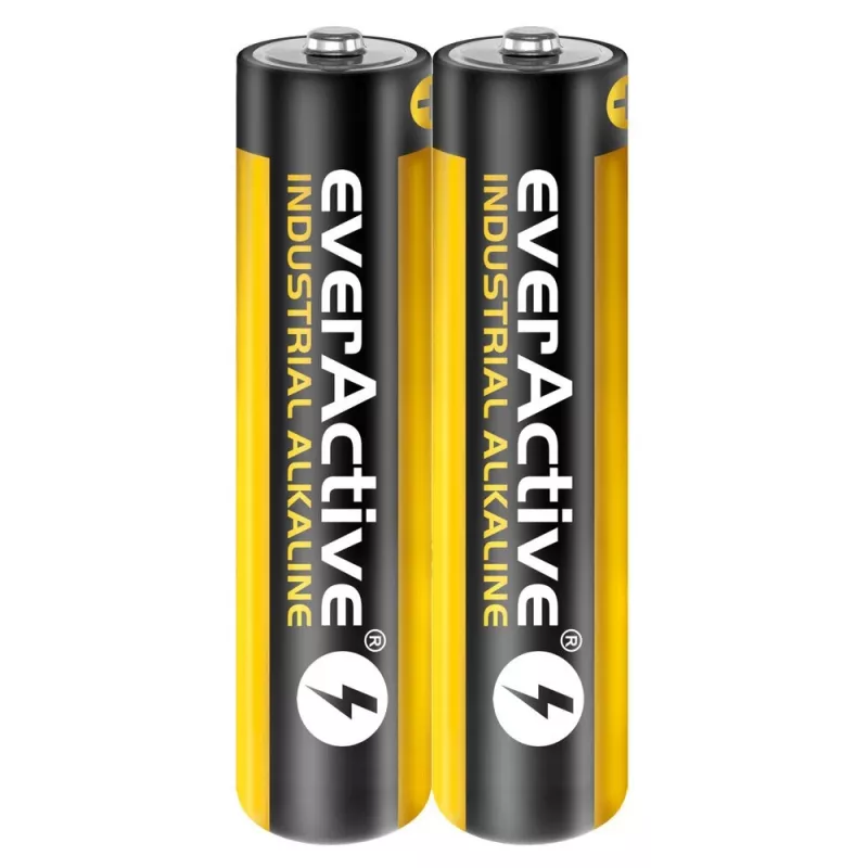 Vienreizējās lietošanas sārma baterija everActive EVLR03S2IK AAA 1.5V, 40 gab., 5 gadu glabāšanas laiks