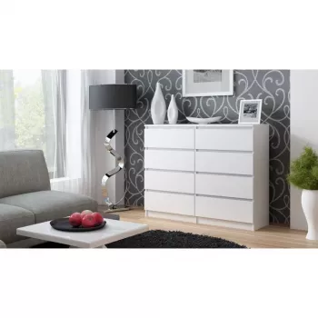 Topeshop M8 120 BIEL kumode