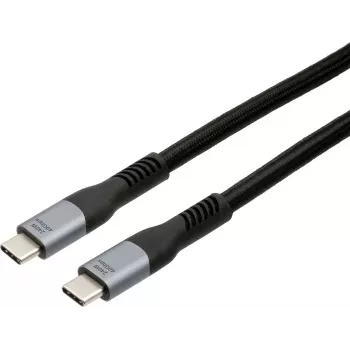 USB4 kabelis Exsys EX-K1598-2.0 — 40 Gbit/s dati, 240 W jauda
