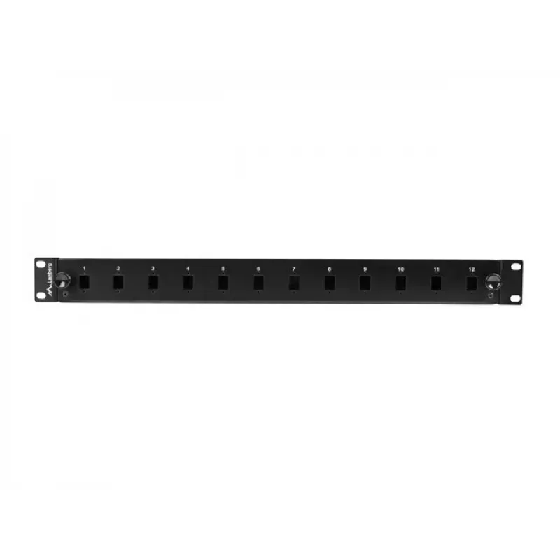 Optisko šķiedru sadales kārba LANBERG FOP1-12SS-LDB — 12x SC simplex, 12x LC duplex
