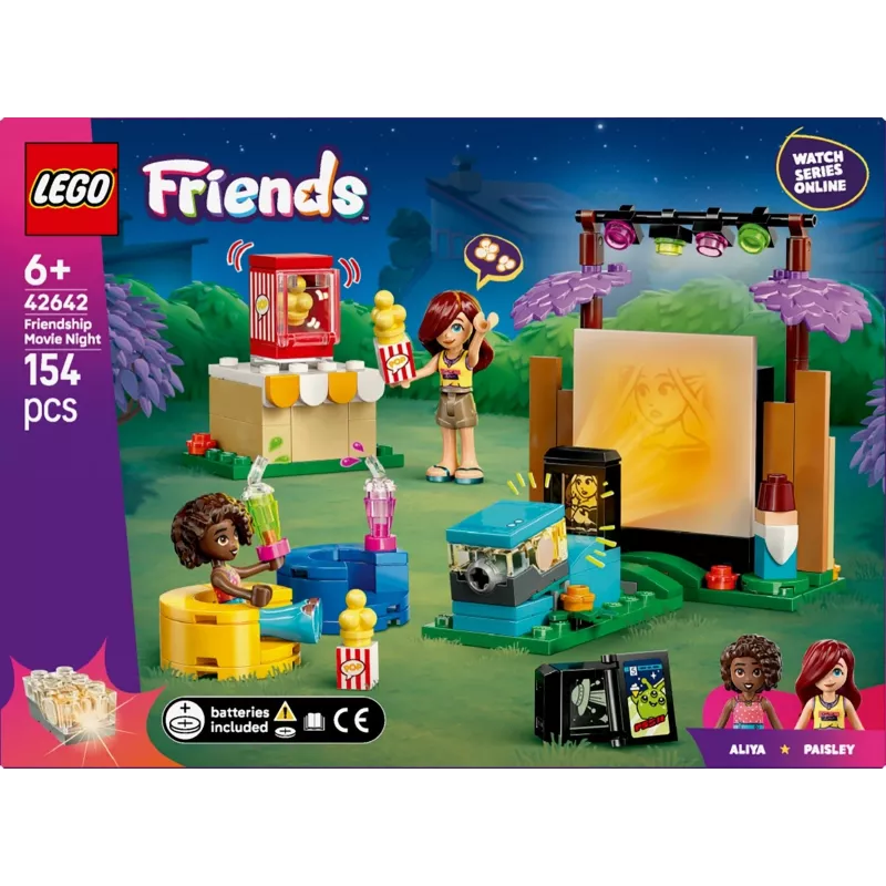 LEGO FRIENDS 42642 Draudzības filmu vakars