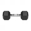 REBEL ACTIVE Gumijotie čuguna hanteles 2x8 kg
