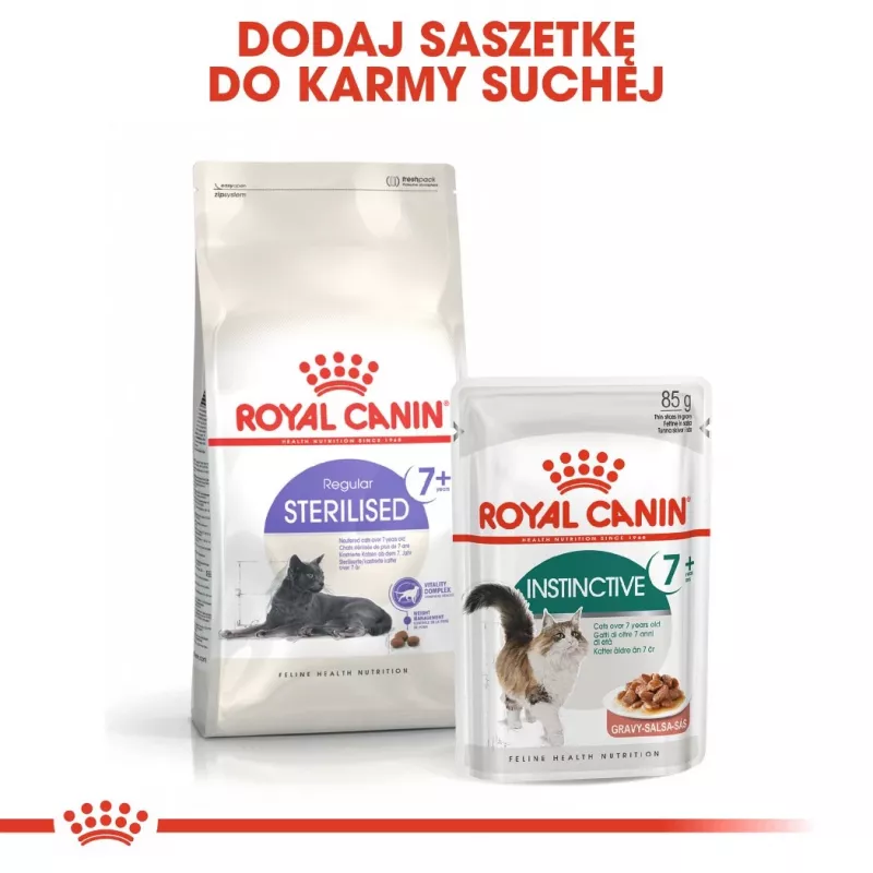 ROYAL CANIN Sterilised 7+ sausā barība kaķiem 10 kg