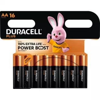 Duracell Plus AA sārma baterija vienreizējai lietošanai