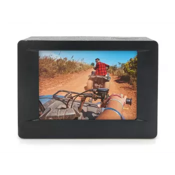 Easypix GoXtreme Enduro Black - Action kamera - stiprināma - 4K / 30 kadri/s - 8.0 MPix - Wi-Fi - ūdensizturīga līdz 30 m - Melna