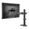 Maclean LCD monitora galda stiprinājums, VESA 75x75 un 100x100, 17-32 collas, 9 kg, MC-751N
