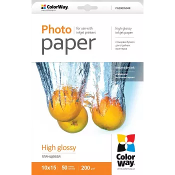 Foto papīrs Gloss ColorWay PG2000504R