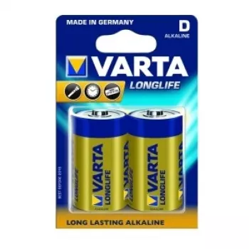 Varta 4120 D sārma baterija, 2 gab.