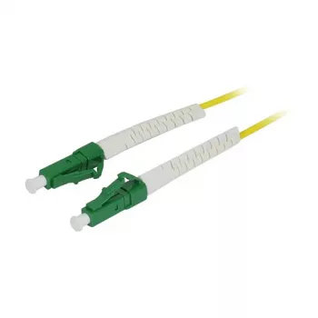 LWL-1-Faser-Patchk. 1,0mtr.LC(APC)-LC(APC), 9/125u, OS2, G657A2, AD=2mm, flexible Knickschutztülle, Synergy21 (S215701)