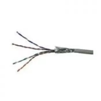 Wentronic Goobay CAT 5e tīkla kabelis, SF/UTP, pelēks, 100 m - CU, AWG 24/1 (masīvs), PVC (15015)