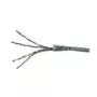 Wentronic Goobay CAT 5e tīkla kabelis, SF/UTP, pelēks, 100 m - CU, AWG 24/1 (masīvs), PVC (15015)