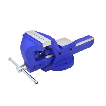 Sola skrūvspīle AWTools 1003456, fiksēta industriālā skrūvspīle, 6 collas (150 mm) žokļu platums