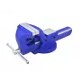 Sola skrūvspīle AWTools 1003456, fiksēta industriālā skrūvspīle, 6 collas (150 mm) žokļu platums