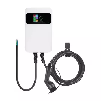 Sienas lādētājs Besen SQ20-11KW-APP 11 kW Type 2 elektroauto lādētājs, sienas montāžai