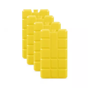 Ledus paka Xavax 00181564 4 gab. Dzeltena Taisnstūra HDPE