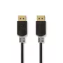 Nedis CCBW37014AT20. Kabellänge: 2 m, Anschluss 1: DisplayPort, Anschluss 2: DisplayPort. Menge pro Packung: 1 Stück(e), Verpackungsbreite: 225 mm, Ve