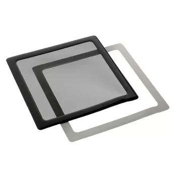 DEMCiflex putekļu filtrs 140mm, kvadrātveida - melns/melns