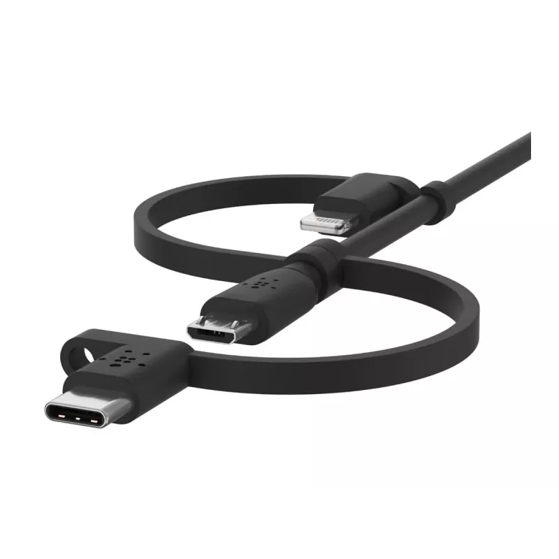 Belkin Universāls kabelis Lightning/Micro/USB-C