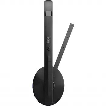 EPOS ADAPT 261 Bezvadu austiņas ar galvas saiti, birojam/zvanu centram, USB Type-C, Bluetooth, Melna