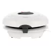 Vafeļu dzelzs Adler AD 3038 — apaļa vafele, 1500 W, regulējams termostats, nepiedegošas plāksnes, pelēks/balts