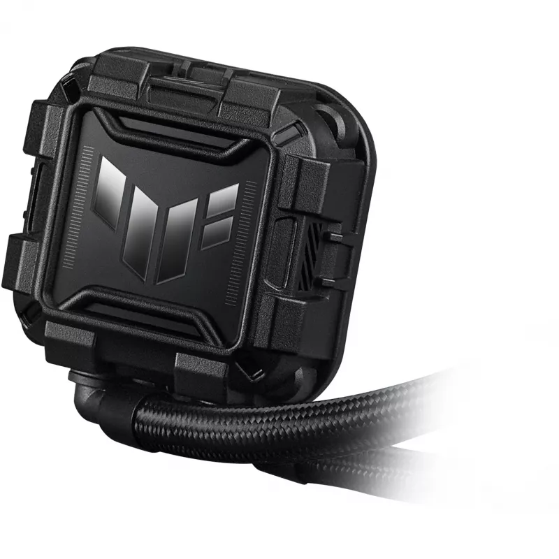 ASUS TUF GAMING LC II 240 ARGB procesora šķidruma dzesēšanas komplekts 12 cm Melns