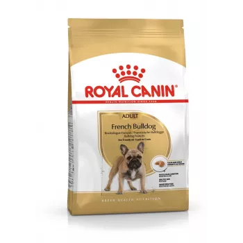 Sausā suņu barība Royal Canin French Bulldog Adult 9 kg — cūkgaļa, 26% olbaltumvielas, 18% tauki
