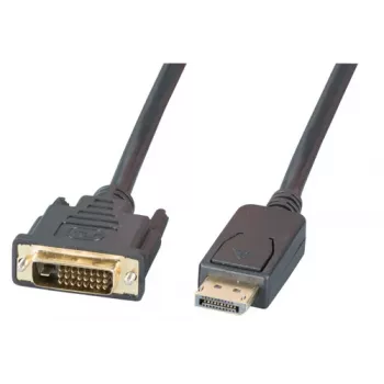 EFB-Elektronik DisplayPort/DVI 24+1 kabelis, St-St, 3m, melns