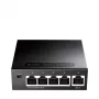 Tīkla slēdzis Cudy GS105 — 5 portu Gigabit Ethernet (10/100/1000), melns, 5 V DC barošanas avots iekļauts