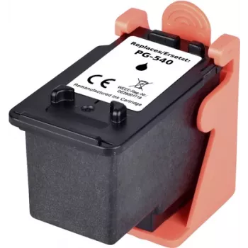 Renkforce tintas kasetne, saderīga ar Canon PG-540 (5225B005), melna, RF-I-C-PG540BK RF-5706082