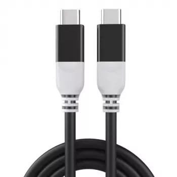 USB-C uz USB-C kabelis, PD100W, 40Gbps, USB4 (melns, 3m)