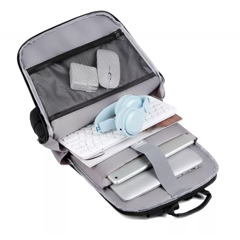 Sponge Thinbag Mugursoma 15.6 collas Melna