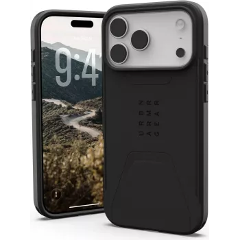 UAG Urban Armor Gear Civilian MacCase Apple iPhone 17 Pro Max melns 114546114040