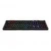 Mehāniskā spēļu tastatūra MSI Strike Pro W Silent US izkārtojums RGB fona apgaismojums, vadu, taustes klusie slēdži