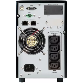 PowerWalker VFI 1500 CG PF1 Double-conversion (Online) 1.5 kVA 1500 W 4 AC rozetes