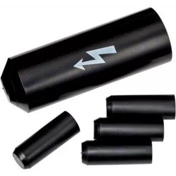 Termosarūkas caurule 3M SKE S/2+3, melna, 6.2 cm, 4 gab., 120 °C