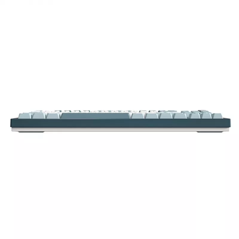 Montech MKey TKL tastatūra Gaming USB tumši pelēka, gaiši zila, balta