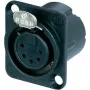 Neutrik NC5FD-LX-B savienojuma piederums melns