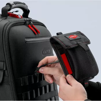 Knipex Modular Bag 00 19 50 LE instrumentu soma, melna/sarkana, tukša, modulāra uzglabāšana