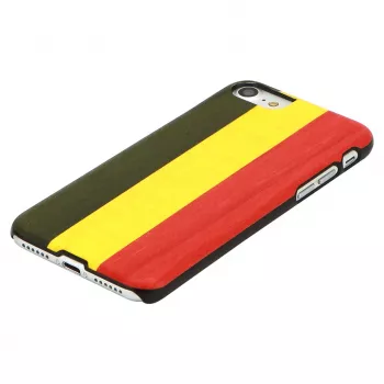 Telefona maciņš Man and Wood iPhone 7/8 — reggae melns