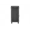 Brīvi stāvošs skapja statīvs LANBERG FF01-6624-12BL 24U 19 collas 600×600 mm, IP20, 1200 kg, melns