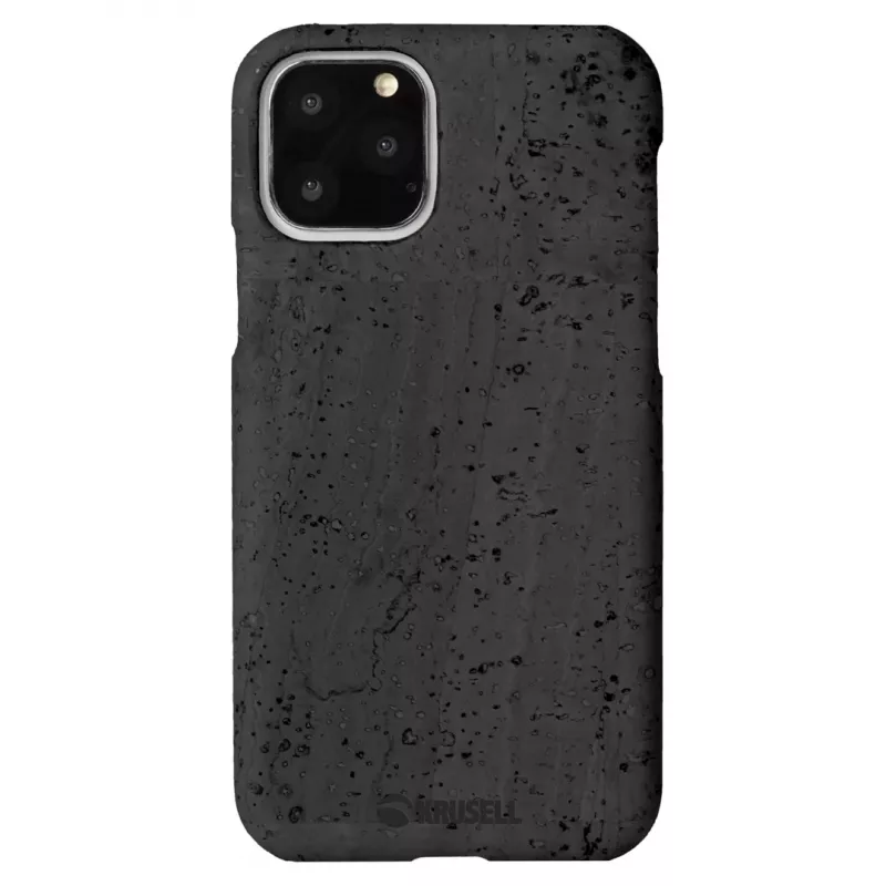 Krusell Birka 61818 korķa apvalks Apple iPhone 11 Pro Max, 16,5 cm (6,5 collas), melns