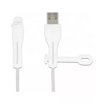 DeLOCK putekļu aizsargvāciņš USB Type-A vīrišķajam un Apple Lightning vīrišķajam savienotājam, 2 gabalu komplekts, balts