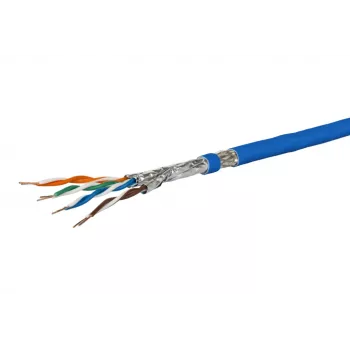 Tīkla kabelis Metz Connect 1308427B34145 Cat7a S/FTP Zils 100m