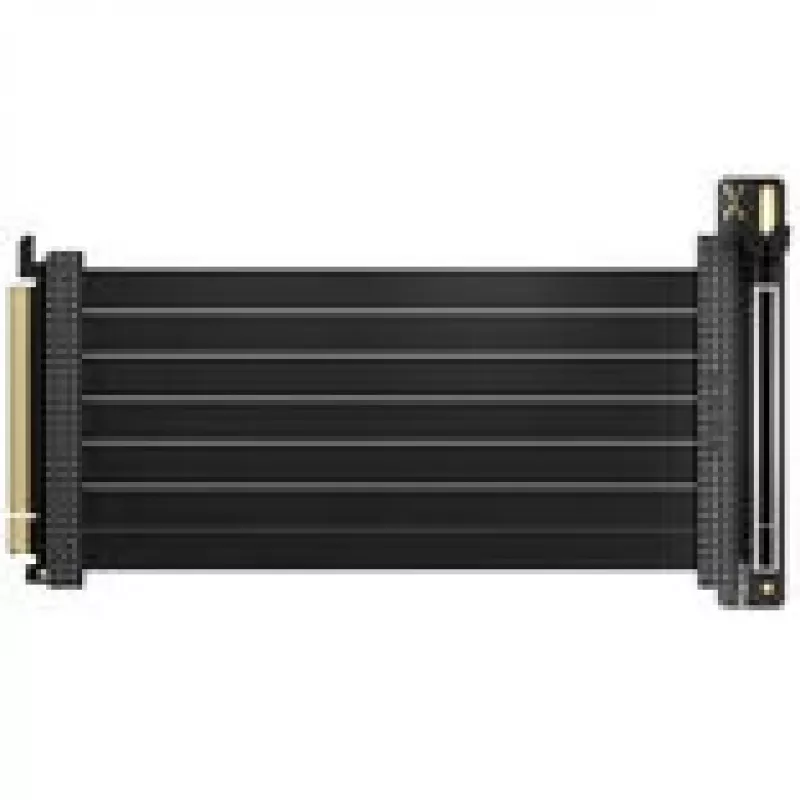 PCIe 5.0 x16 pagarinātāja kabelis TRYX 200mm, melns