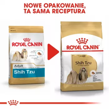 Sausā suņu barība Royal Canin Shih Tzu Adult 7.5 kg — vistas gaļa, 24% olbaltumvielas, 20% tauki