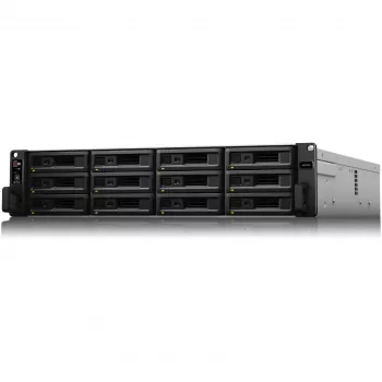 Synology SA3200D NAS Server, 12 nodalījumi, Rack-Mount, RAID 0/1/5/6/10/JBOD/RAID F1, 16GB RAM, GbE/10GbE, iSCSI, 2U (SA3200D)