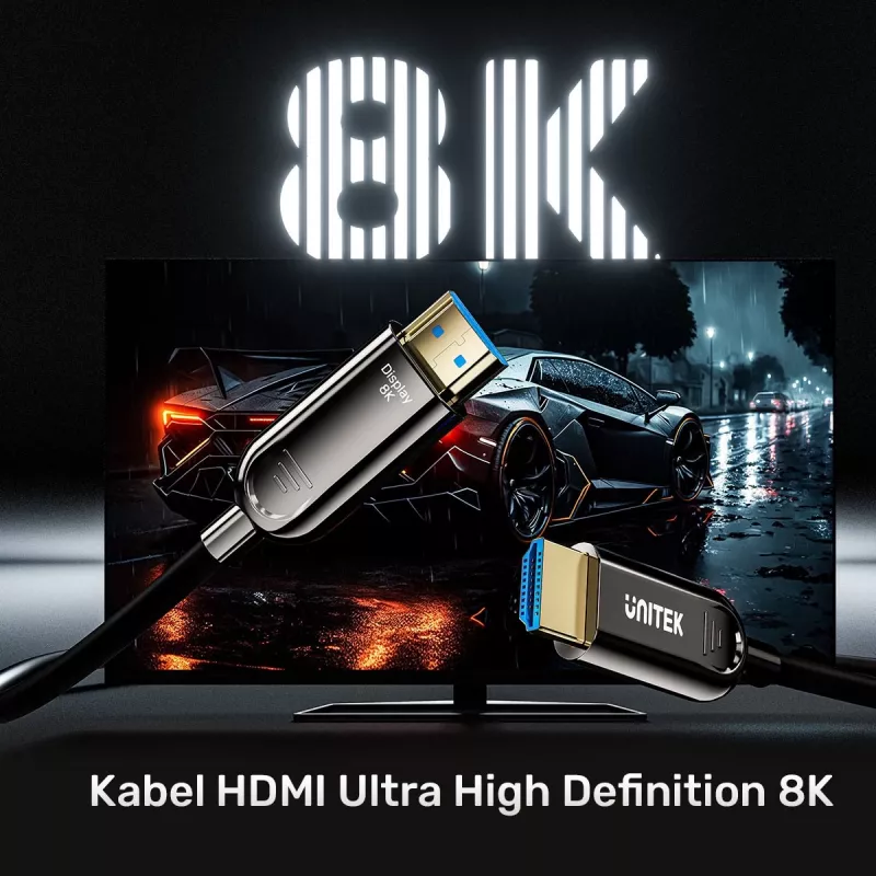 HDMI optiskais kabelis 2.1 AOC 8K120Hz 3m C11085GY03-3