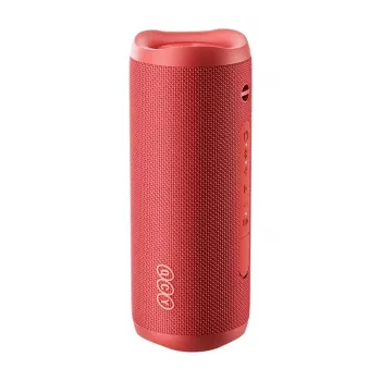 Pārnēsājams bezvadu skaļrunis QCY SP7 sarkans — Bluetooth 5.0, kompakts dizains