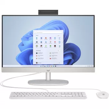 HP 24-cr0006ng - Viss-vienā dators - Ryzen 5 7520U / 2,8 GHz - RAM 16GB - SSD 512GB NVMe - Radeon 610M - 1GbE, Wi-Fi 6, Bluetooth 5.3 - WLAN: 802.11a/b/g/n/ac/ax
