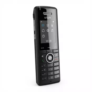 Snom M65 Melnbalts DECT Tālrunis ar Zvanītāja ID